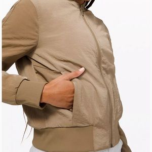 LULULEMON non-stop reversible bomber jacket